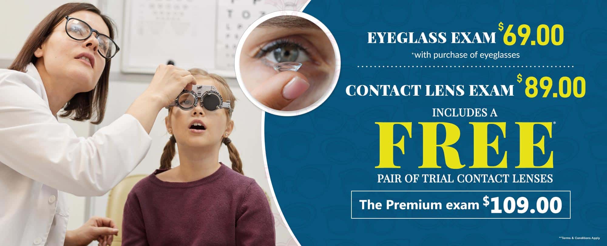Alabama Family Optometry Eyeglasses Exam Offers