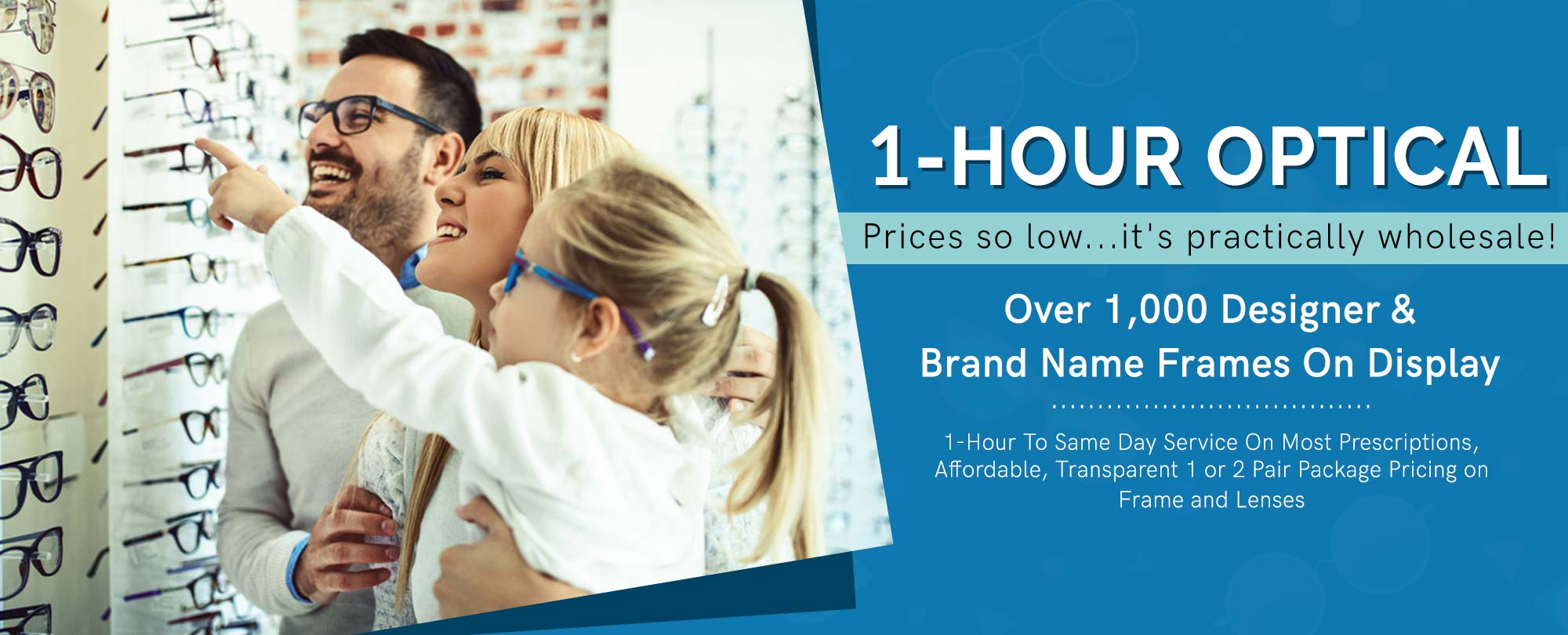 Designer Frame at Alabama Family Optometry