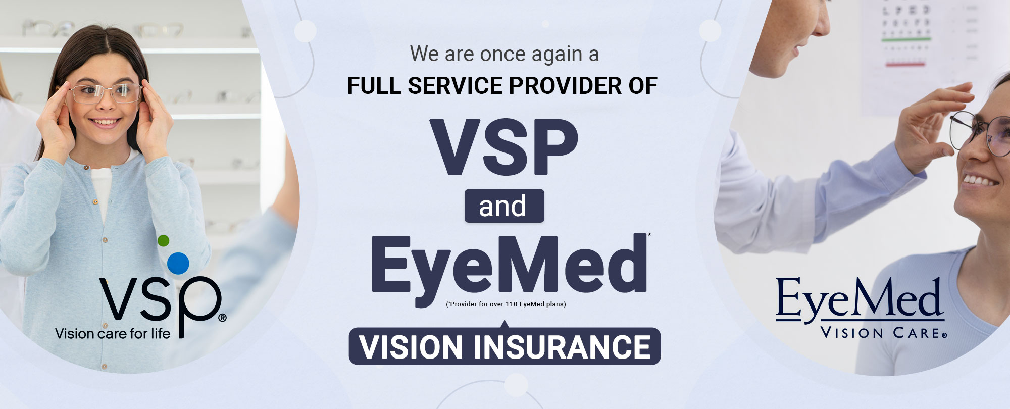 Alabama Family Optometry is a Full Service Provider of VSP Insurance
